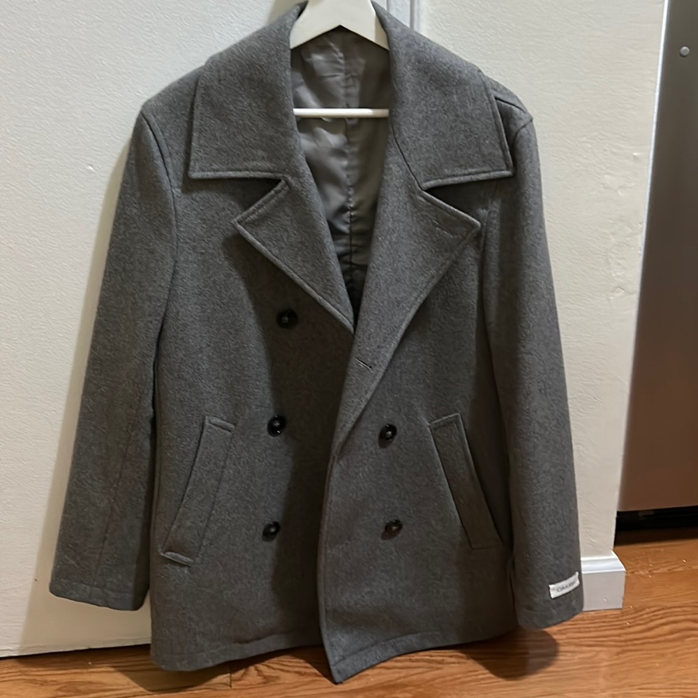 Calvin Klein Double Breasted Coat